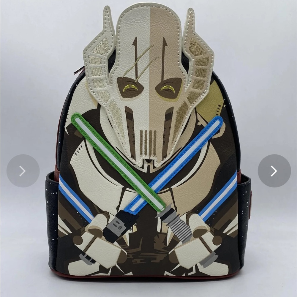 Star Wars General Grievous Cosplay Mini Backpack NWT